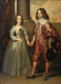 Guillermo II, Príncipe de Orange y Princesa Enriqueta María Estuardo, pintor barroco de la corte Anthony van Dyck